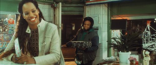 Jasmine Sendar and Willie Wartaal in The Masters (2015)