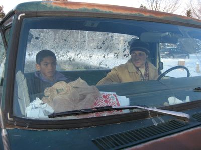 Still Of Mark Collier and Sayeed Shahidi in The Sand Box(2016)