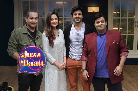 Gaurav Gera, Mona Singh, and Kiku Sharda in Juzz Baatt (2018)