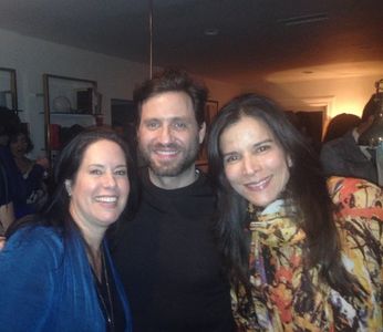 MARIA ELENA HEREDIA and VENEZUELAN INTERNATIONAL CELEBRITIES EDGAR RAMIREZ and PATRICIA VELAZQUEZ