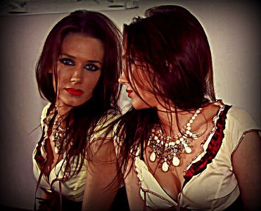 From March 2015 photo shoot w/photographer, Brian Briese. I love shooting w/mirrors!