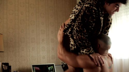 François Sagat and Rabah Zahi in Man at Bath (2010)