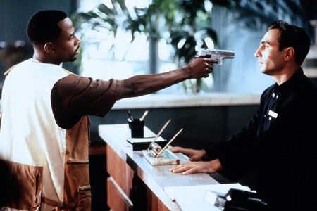 Martin Lawrence and Saverio Guerra in Bad Boys (1995)