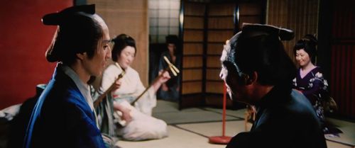 Yoshihiko Aoyama and Asao Koike in Zatoichi in Desperation (1972)