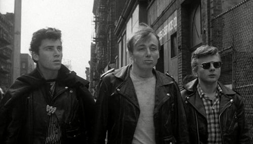 Neil Burstyn, John Davis Chandler, and Stanley Kristien in The Young Savages (1961)