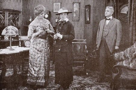 Clara Blandick and Marguerite Courtot in The Seventh Commandment (1915)