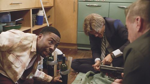 George Eads, Lucas Till, and Justin Hires in MacGyver (2016)