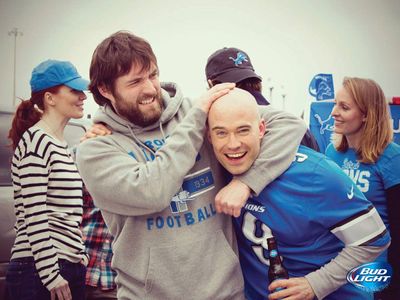 National Bud Light/NFL Print Campaign.