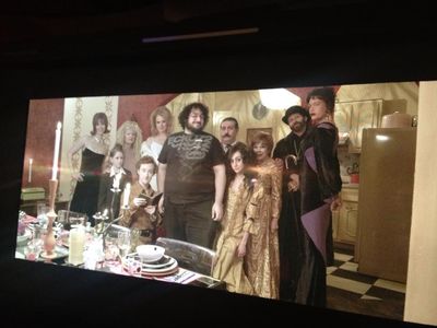 Cast of AIMY IN A CAGE with director Hooroo Jackson, 2014; photographed by Daphne Wu