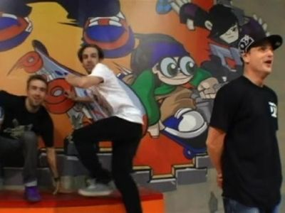 Rob Dyrdek, Chris Pfaff, and Scott Pfaff in Rob Dyrdek's Fantasy Factory (2009)