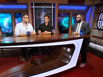 James Frain, Aaron Harberts, and Matt Mira in After Trek (2017)