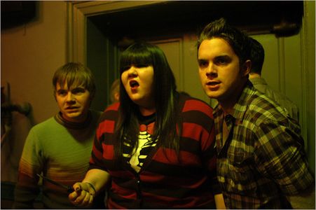 Thomas Dekker, Ashley Fink, and Anthony Fitzgerald in All About Evil (2010)