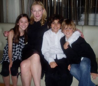 Cate Blanchett, Holly Fraser, Narek Arman, and Michael Kilbane