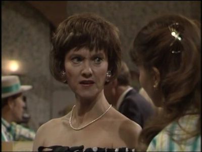 Sarah-Jane Holm and Nicola Pagett in A Bit of a Do (1989)