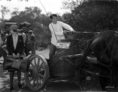 Johnny Mack Brown and Jane Winton in The Fair Co-Ed (1927)