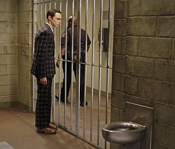 Marcus Folmar and Jim Parsons in The Big Bang Theory (2007)