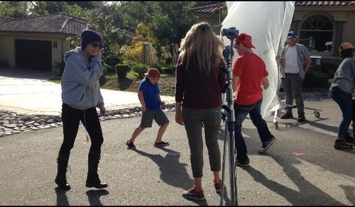 Commercial shoot
