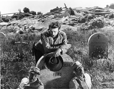 Clint Eastwood and Juan Cortés in A Fistful of Dollars (1964)