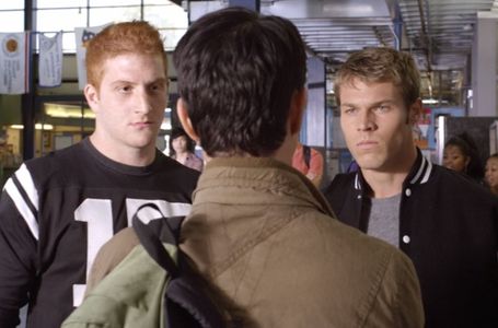 On set G.B.F. movie, 2012