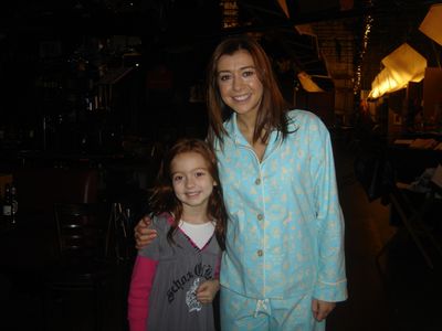 Alyson Hannigan and Piper Mackenzie Harris in How I Met Your Mother (2005)
