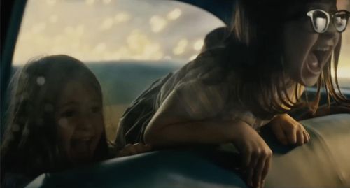 Birdie Borria and Alina Brace in The Fabelmans (2022)