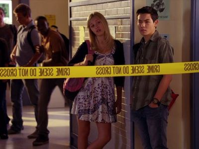 Carlos Knight, Ryan Potter, and Gracie Dzienny in Supah Ninjas (2011)