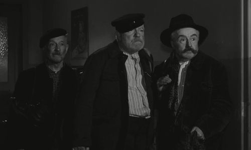 Pierre Fresnay, Jean Gabin, and Noël-Noël in The Old Guard (1960)
