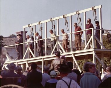 Bruce Dern, Richard Gates, James MacArthur, Michael O'Sullivan, Bruce Scott, and James Westerfield in Hang 'Em High (196