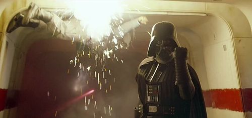 James Earl Jones, Daniel Naprous, and Spencer Wilding in Rogue One: A Star Wars Story (2016)
