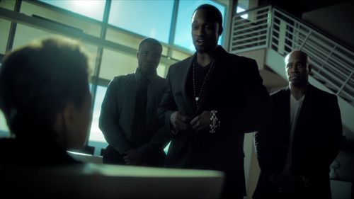 Mykel Shannon Jenkins, Asante Jones, Indira G. Wilson, and Lawrence Adimora in Ballerz (2011)