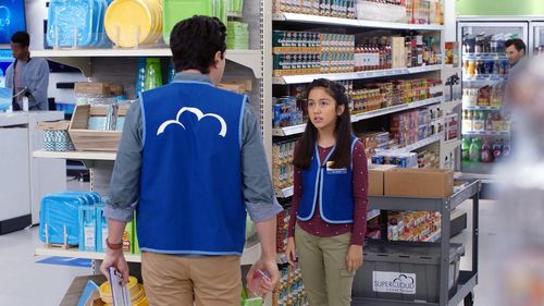 Ben Feldman and Isabella Day in Superstore (2015)