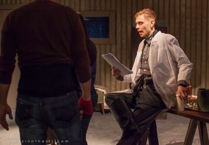 Actor, STEFANO DA FRE prepares for Role of Dr. Franz Schuller - in the film 