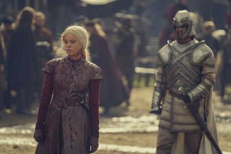Milly Alcock and Fabien Frankel in House of the Dragon (2022)