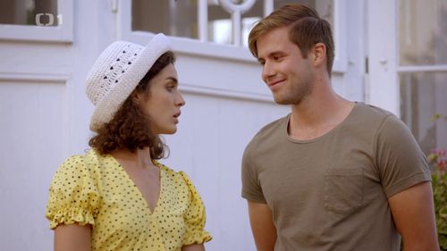 Ondrej Havel and Brigita Cmuntová in Ach, ta láska nebeská... (2020)