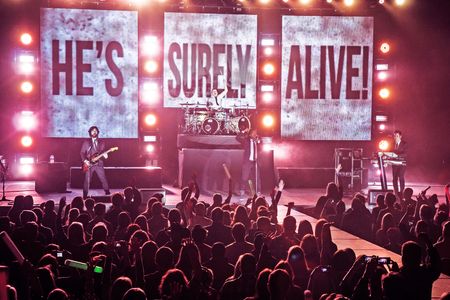 Michael Tait, Jeff Frankenstein, Duncan Phillips, and Jody Davis in God's Not Dead 2 (2016)