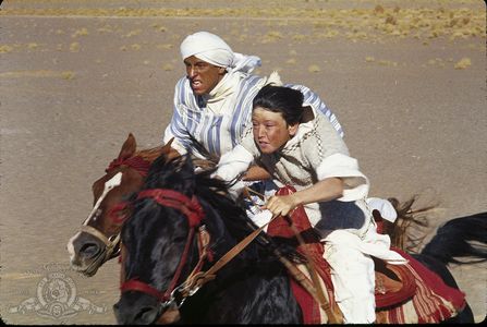 Vincent Spano, Kelly Reno, and Cass-Olé in The Black Stallion Returns (1983)