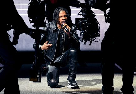 Lil Baby at an event for The 63rd Annual Grammy Awards (2021)