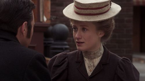 Tamara Hope and Jonny Harris in Murdoch Mysteries (2008)