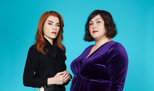 Julianna Margulies and Joy Nash