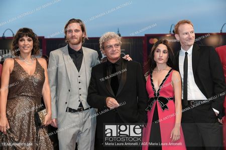 Maximilian Dirr, Donatella Finocchiaro, Reinout Scholten Van Aschat, Mario Martone and Marianna Fontana at event for Cap