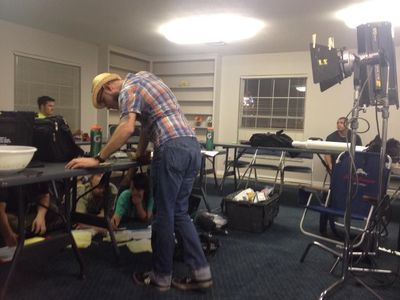 Behind the scenes