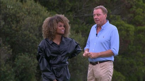 Harry Redknapp and Fleur East in I'm a Celebrity, Get Me Out of Here! (2002)