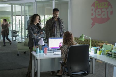 Jade Tailor and Arjun Gupta in The Magicians (2015)