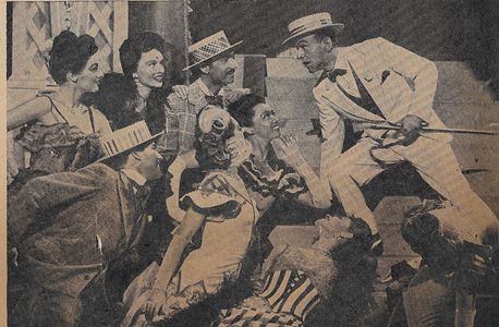 Fred Astaire, Lola Albright, Shirley Ballard, and Dolores Donlon in Easter Parade (1948)