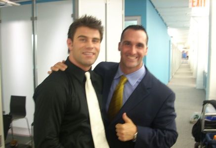 On the set of- 
