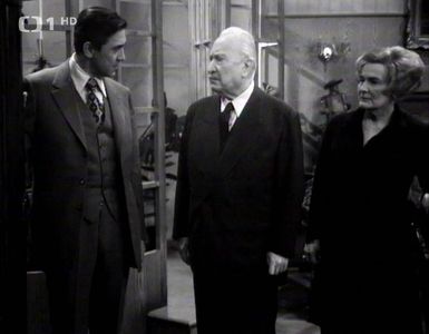 Petr Kostka, Jaroslav Marvan, and Jirina Stepnicková in Bláznova smrt (1973)