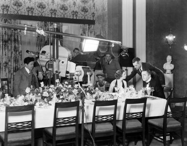 Myrna Loy, William Powell, James Wong Howe, and W.S. Van Dyke in The Thin Man (1934)
