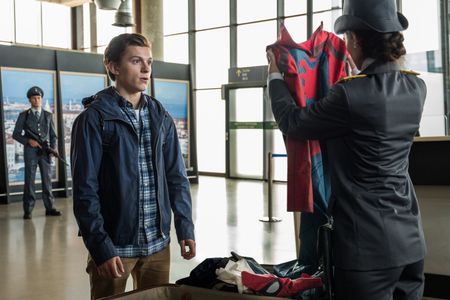 Giada Benedetti and Tom Holland in Spider-Man: Far from Home (2019)