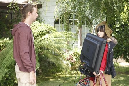 Zooey Deschanel and Ian Wolterstorff in New Girl (2011)