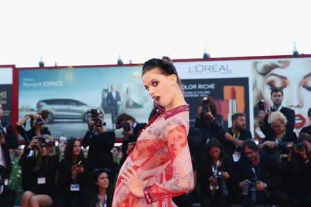 Lily McMenamy at an event for A Bigger Splash (2015)